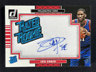 2014-15 Panini Donruss Basketball Joel Embiid Rated Rookie RC Auto Patch RPA