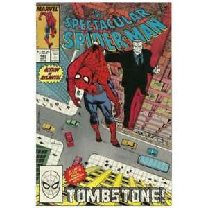 Spectacular Spider-Man (1976 series) #142 in NM minus cond. Marvel comics [d