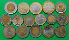 Lot of 16 Different Old Bimetallic Coins You Date Look Vintage World Foreign !!U