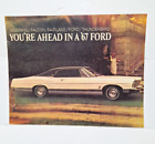 New Listing1967 Ford   Brochures You're Ahead In A '67 Ford, Mustang, Falcon, Fairlane,