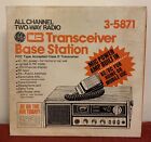 GENERAL ELECTRIC 3-5871B VINTAGE CB BASE STATION IN NEW CONDITION MADE IN JAPAN
