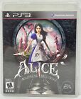 Alice Madness Returns Sony PlayStation 3 - Authentic Tested & Working Clean Disc