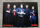My Chemical Romance - Double-Sided Poster - Gerard Way, Frank Iero, MCR - RARE!