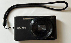Sony Cybershot DSC W830 Digital Camera 20.1 MP With Battery & Memory Card - VGC
