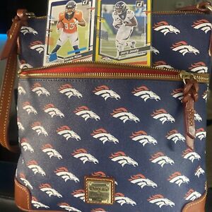 DOONEY & BOURKE Denver BroncosDouble Zip Crossbody Handbag