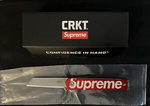 Supreme | CRKT CEO Microflipper Pocket Knife | Red | Ready To Ship | SS24 | New
