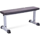 Sturdy Lightweight Flat Utility Weight Bench,(600 lb Weight Capacity), Gray
