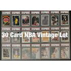 Mystery Vintage 30 Card Lots~At min. 1 graded slab from either (PSA,SGC or BGS)