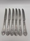 Cambridge Rooster Frosted Handle Stainless Silverware Flatware 5 Knives
