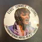 Elvis Presley Original Vegas International hotel Summer Festival Pin Aug 1970