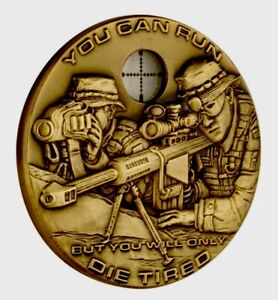 Police SWAT Navy Seals Team 6 NSW DEVGRU USMC Sniper Kyle Scope Challenge Coin !