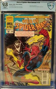 Web of Spider-Man Annual #10 CBCS 9.8 wp  (1993, Marvel) free shipping