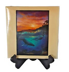 Decorative Ceramic Tile Art By Anthony Casay Majestic Sunset Wall Hanging New