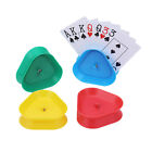 4PCS Playing Card Hand Holder Tray, Triangle Shaped Hands-Free Poker Rack