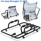 Sliding Hard Top Carrier Storage Cart Rack for Jeep Wrangler TJ JK JL 1987-2023 (For: Jeep Wrangler)