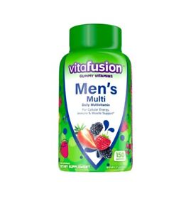 VitaFusion Men's Multivitamin Gummies 150ct Exp2025
