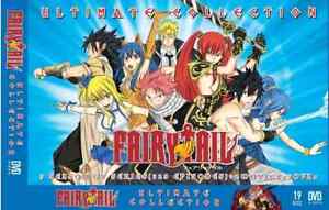 Fairy Tail Complete Series TV Vol.1-328 End + 2 Movies DVD ENGLISH DUBBED NTSC