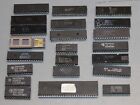 QTY 22x Vintage CPU's + videogame roms 8080, 8035, 6809, 68000, z80, FOR DISPLAY