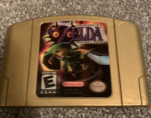 Legend of Zelda: Majora's Mask Holo (Nintendo 64, 2000) Tested + Plastic Case