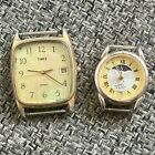 Lot(2) Vintage Timex Mens Gold Tone Watch Honors Women’s Gold Tone Watch