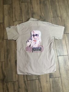 Jenna Jameson Staff Shirt Button Up Large