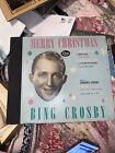 BING CROSBY MERRY CHRISTMAS DECCA RECORDS No. 550  VINYL 1945 ORIGINAL