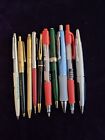 Vintage Ball Point Pin Lot of 8 Pens And 2 Pencil Cross Pilot Sheaffer Waterman
