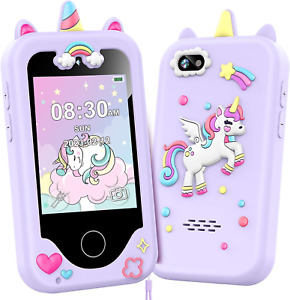 New ListingKids Smart Phone for Girls, Christmas Birthday Gifts for Girls Age 3-10 Kids Toy