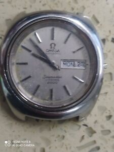 Omega Seamaster Cosmic 2000 Steel Silver Dial Watch Ref 166.130 Cal 1021