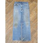 Vtg 90s Levi's 517 Bootcut Orange Tab Denim Jeans MADE IN USA 33x32