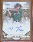 New Listing2023 Bowman Sterling Cole Young On Card Auto Seattle Mariners PA-CY