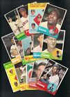 1963 TOPPS original BASEBALL CARDS -YOU Pick CHOICE - COMMONS TO STARS UP To 250
