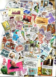 $1.89 FOR LOT OF 100  WORLD MIX  BEAUTIFUL STAMPS FREE SHIPPING