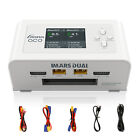 Gens Ace Imars Dual Channel AC200W/DC300W RC Lipo Battery Balance Charger White