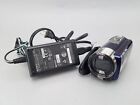 Sony Digital Handycam DCR-SX45 Camcorder - Blue - Tested - Read
