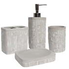 Avalon  Concrete Bathroom Accessories Set