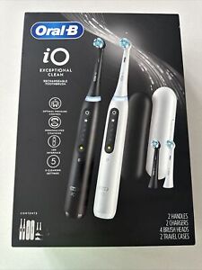 New ListingOral-B iO Series 5 Exceptional Clean Electric Toothbrush - 2 Pack (80373020)