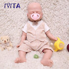 Silicone Eyes Closed Reborn Doll 21''Lifelike Infant Boy Can take a pacifier