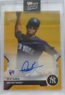 New ListingDeivi Garcia YANKEES 2021 TOPPS NOW OPENING DAY ON CARD AUTO GOLD 1/1 OD-42F RC