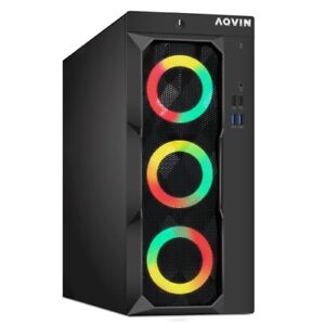 AQVIN Gaming PC Desktop Computer i7 32GB RAM 2TB SSD GTX1050/GTX1630/GTX165