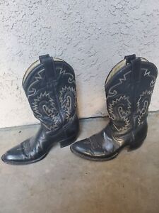 men s western boots size 8.5d cowboy
