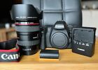 Canon EOS 6D 20.2 MP  **LOW SHUTTER COUNT**  (with EF L IS USM 24-105mm Lens)