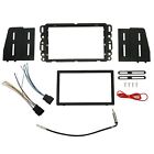 Double Din Dash Kit Stereo Radio Installation Kit w/Wire Harness For Buick Chevy (For: Pontiac)