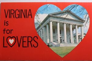 Virginia VA Richmond is For Lovers Postcard Old Vintage Card View Standard Post