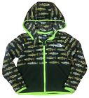 The North Face Fleece Jacket Toddler 3T Momths Rare Fish Print Hooded Zip