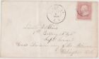 1863 CIVIL WAR Cover to Lt. in 1st NY Light ARTILLERY Battery  Howe's Division