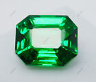 Natural Genuine Tourmaline Green Emerald Cut 10.75 Ct CERTIFIED Loose Gemstone