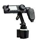 Lido Cup Holder Mount With Mic Hanger For Icom IC-706 IC-7000 IC-2820 ID-4100