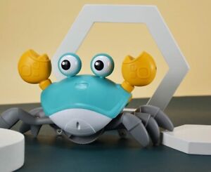 Sensing Crawling Crab Tummy Time Baby Toy Interactive Dancing Toy with Kids Gift