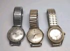 Vintage Men's Mechanical Watch Lot - 3 HELBROS. 1 Swiss, 1 French,1 W. Germany.